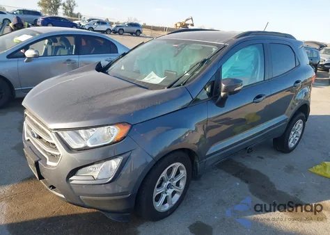 2021 Ford Ecosport Se from USA, damaged, VIN MAJ6S3GL3MC401672